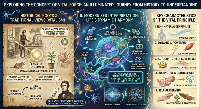 Vital force: The invisible Architect of Health and its various Operation.
