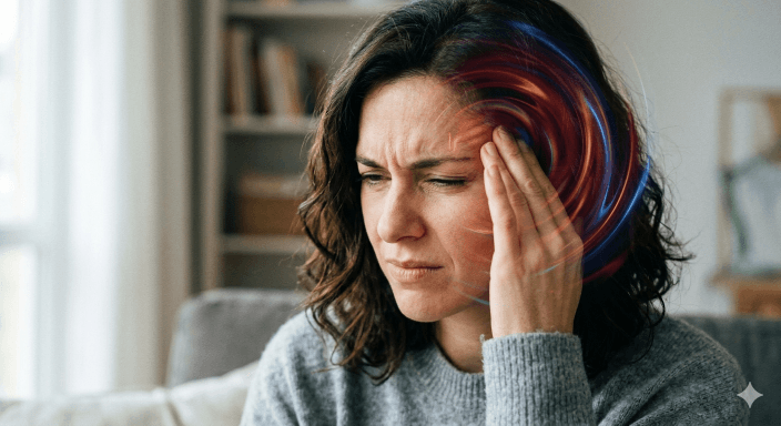 Bryonia in Tormenting Right sided‑Parietal Headache: Aggravation from Motion, Light, and Heat.