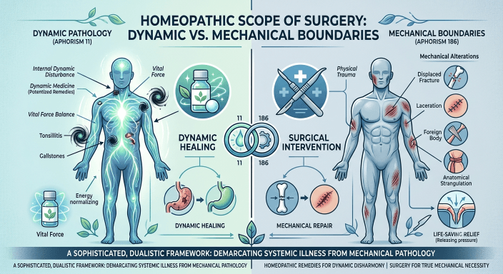 Surgical Intervention in Homoeopathy: Necessity, Limits, and Integration